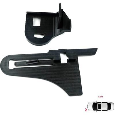 BHL510 Support de Phare Fixation Kit de Languettes de Réparation Côté Gauche pour Renault Megane MK3 2008-2016 260607305R