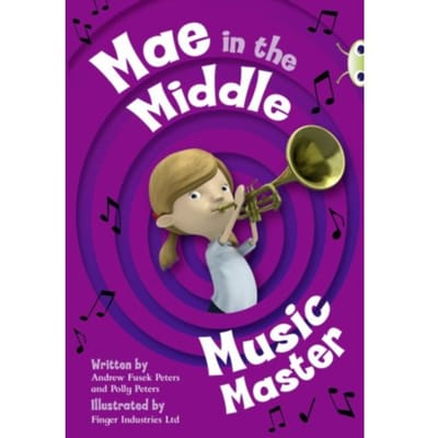Bug Club Guided Fiction Year Two Fiction Lime A Mae In The Middle: Music Master - Bug Club - Fusek, Andrew