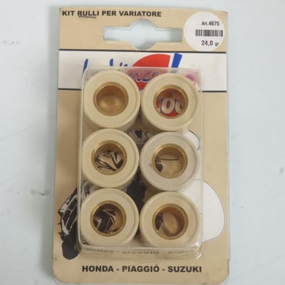 Galet rouleau de variateur Leovince pour Scooter Piaggio 250 Hexagon 2001 à 2017 23.8x18 24Grs Neuf