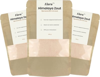 Himalaya Zout - 2 kg (4 x 500g) - Badzout - 100% Natuurlijk - Voor Bad & Voetenbad - Himalaya Badkristallen