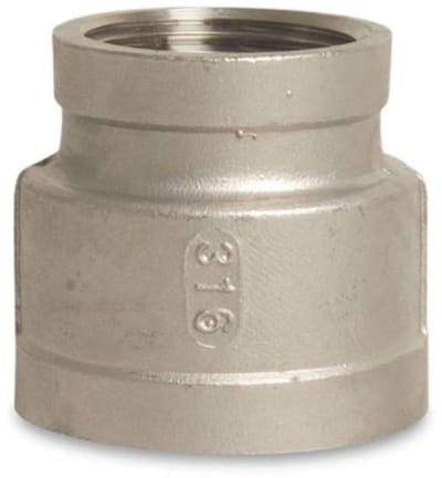 RVS verloopstuk 1" x 3/4", Reductiemof RVS V4A