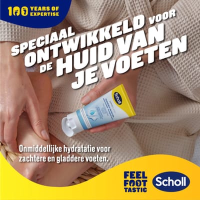Dr. Scholl's Voetcrème Dagelijkse Hydratatie - 3 x 150 ml - Voordeelverpakking