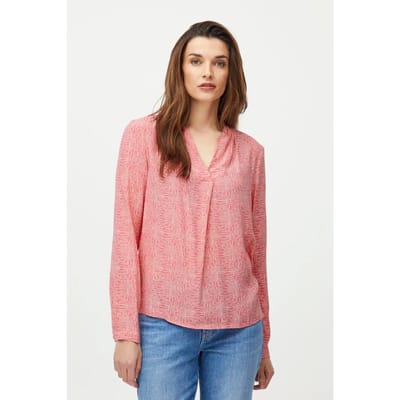 Damesblouse met lange mouwen Pulz Jeans Gene