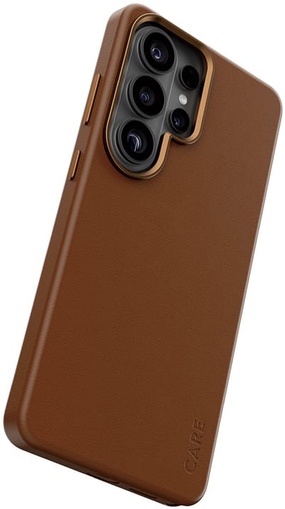PanzerGlass CARE™ by ® Solo Case Brown w. Qi Samsung Galaxy S26 Ultra