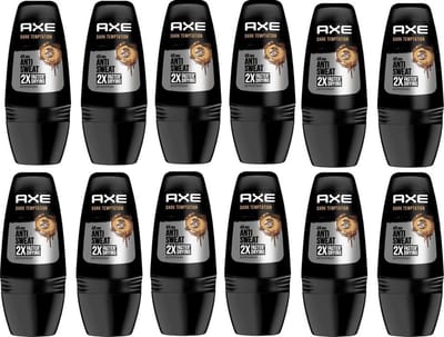 Axe Deo Roller Dark Temptation Dry - 12 x 50 ml