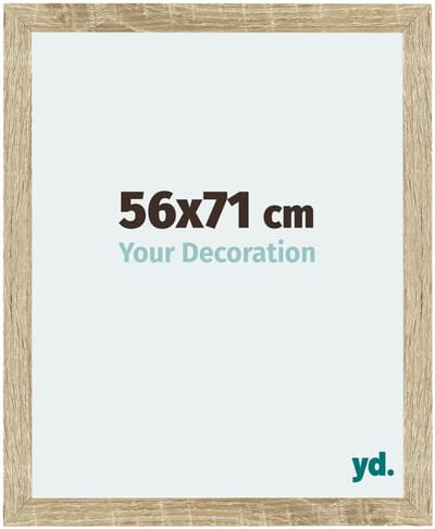Your Decoration - Fotolijst 56x71 cm - MDF - Sonoma Eiken - Mura