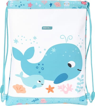 Safta Junior Gymbag, Walvis - 34 x 26 cm - Polyester