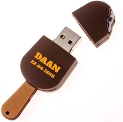 Ijs usb stick met naam 128GB 3.0