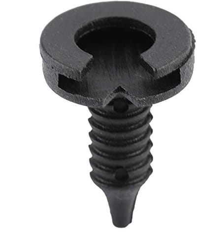 Dailygoods- Deurbekleding gloednieuw - Bevestigingsclips - Klemmen - Bumpers - 10/50/100/200 Stuks - Materiaal PA66/POM - Zwart - Interieurclips