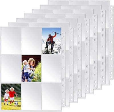 Pockets Voor Trading Cards - 720 Ultra Clear Photo Card Sleeves - Lege Transparante Verzamelmap Voor Foto Kaart Spel Anime Basketball Soccer Baseball Business Kaarten - 40 Vellen