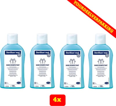 Sterillium® Med handdesinfectant van Hartmann - 4 x 100ml voordeelverpakking