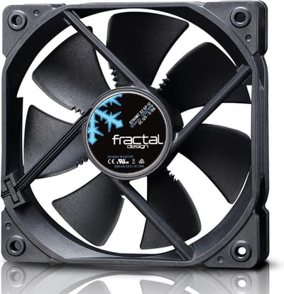 Fractal Design Fan Dynamic X2 GP-12 - Case ventilator - 120mm - Black - 19 dBA
