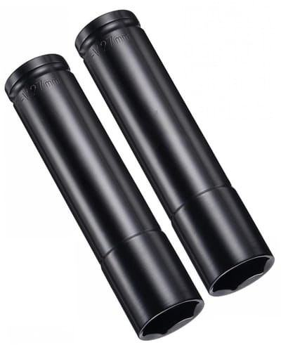 Allecto - 1/2 Inch Aandrijfdop - Diepe Impact Socket - Duurzaam en Betrouwbaar - 19 mm Formaat - Voor Auto en Huis Reparatie - 6 Inch Lengte