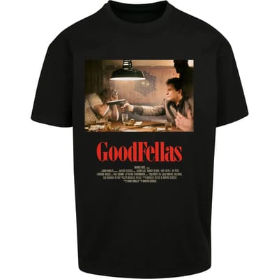Mister Tee Goodfellas - Tommy DeVito Oversize Heren Tshirt - XS - Zwart