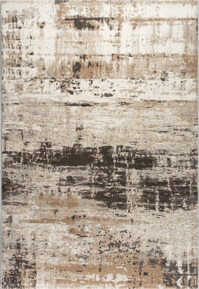 Rugsman Torino 063.0378.9293 Vloerkleed - 160 x 230 cm - Beige - Rechthoekig - Polypropylene - Eetkamer, Woonkamer, Slaapkamer - Abstract - Modern