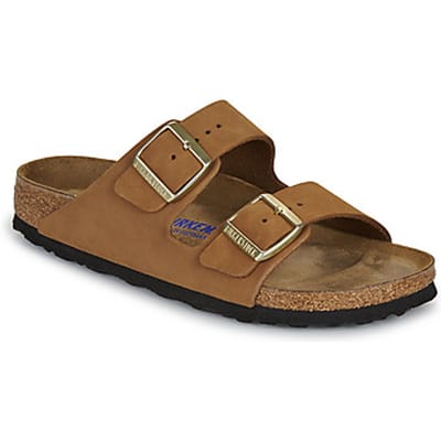 Birkenstock Arizona Sfb Nubuck Leer Pantoffels - Fashion Wear - Vrouwen