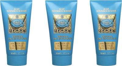 No. 4711 Original Eau De Cologne Shower Gel 50ml x 3