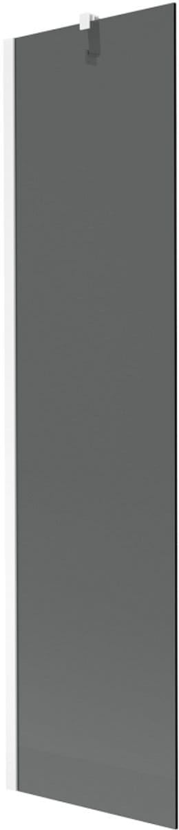 Mexen Next badwand 1-deurs 50 x 150 , grafiet, wit - 895-050-000-00-40-20