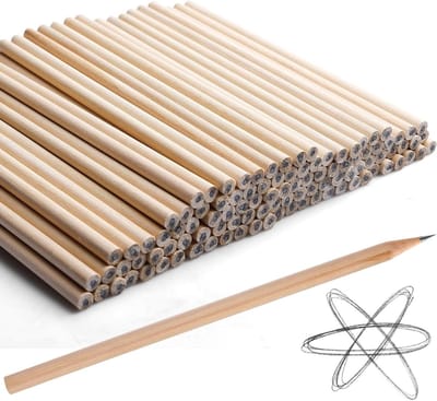 Houten Potloden Set - Grafit Potloden - Dagelijks Schrijven - Niet Buigzaam - 200 Stuks - Natuurlijk Hout