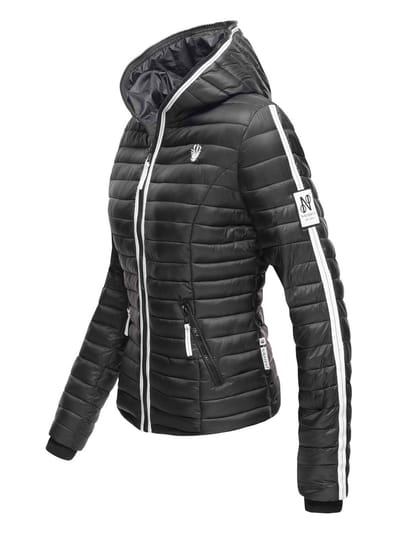Navahoo Dames Gewatteerde Jas Kimuk Princess – Licht, Modern & Met Capuchon