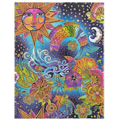 Paperblanks cahier, celestial magic, hardcover, formaat ultra 18 x 23 cm, gelinieerd