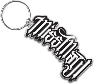 Miss May I - Logo Sleutelhanger - Wit/Zwart