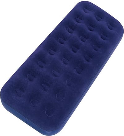Campfest - Luchtbed - 1 Persoons - Volwassenen - Kamperen - Festival camping - 73 x 191 cm - PVC - blauw