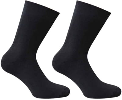 Thermo sokken | Wandelsokken | Badstof gevoerd | Kleur: Zwart | Maat: 39-42 | 4 paar