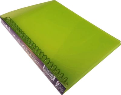 1x EXXO - iGenius #22536 - Multi-Ring Map – 23-Rings Ø25mm – Lime - Trendy Style !!