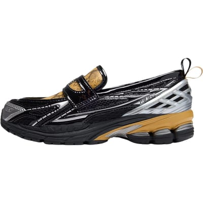 GANNI x New Balance 1906L Slangenprint Zwart Zilver Unisex Sneakers Herfstblad Zilver-Metallic U1906LGA 40 black