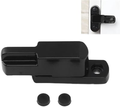 JHUBERS- Venster Sjerp Lock - Kindveilige Beveiliging - Raamslot - Aluminiumlegering - Antidiefstalprestaties - Inclusief Decoratieve Covers