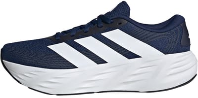 Adidas Galaxy Sneakers Heren - Blauw - Maat 45 1/3 - Mesh/Synthetisch
