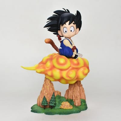 20,5 cm / 8,07 pouces Anime Dragon Ball Z Figurine Goku Figurine Modèle de Collection Statue Jouet Cadeau bleu