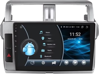 Autoradio met bluetooth - Carplay - Voor Toyota Land Cruiser Prado 150 (2013-2017) - Geschikt voor Apple en Android - Stereo - Navigatie - Navigatiesysteem auto - 2GB 32GB