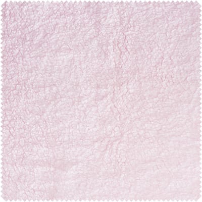 Fleece stof "Lamb Rosé"