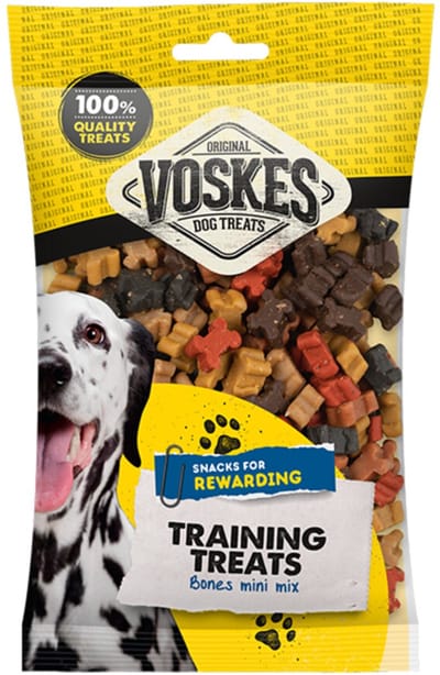 Voskes Hondensnacks Training Mini Mix - 14 x 200 gr - Voordeelverpakking