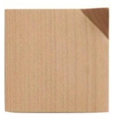 1PC Japanse Eenvoudige Hoek Onderzetter Gemakkelijk Vast Te Houden Massief Hout Hout Thermische Isolatiemat Creatieve Theekop Houder Pannenlap beige