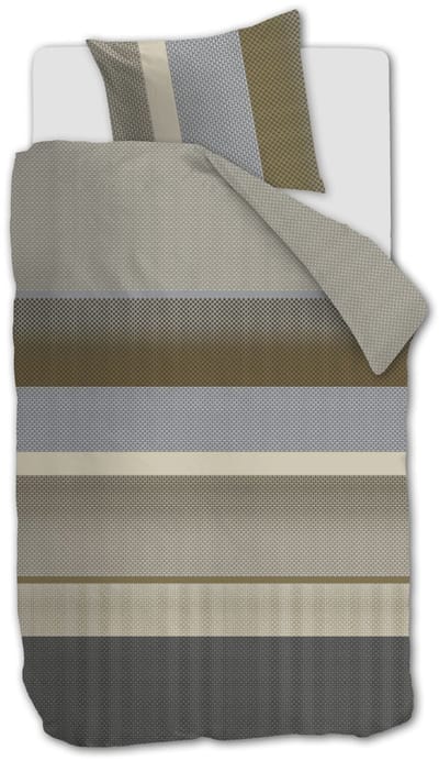 Beddinghouse Marthe dekbedovertrek - Eenpersoons - 140 x 200/220 cm - Zand