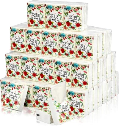 Reis tissues - Zakdoekjes - Onderweg - Individuele pakjes - 100 pakjes - Blossom