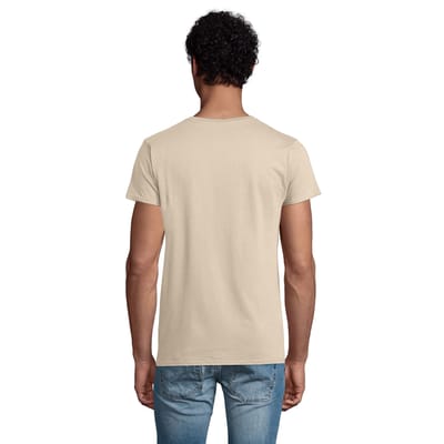 SOLS Heren Pioneer Biologisch Katoenen T-Shirt (Natuurlijk)