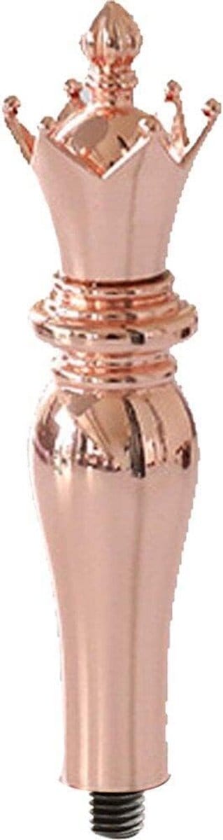 Metalen Wax Stempel Handvat met Vintage Kroon Design voor Zegellak