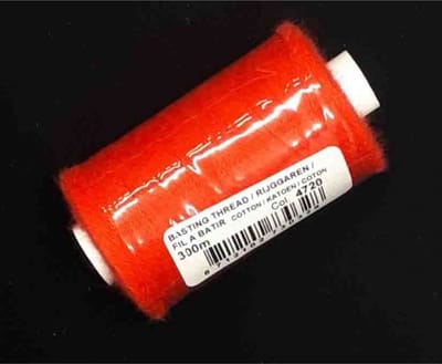 Rijggaren 300 mtr 100% katoen rood