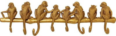 Wandkapstok Monkey Hook 70cm