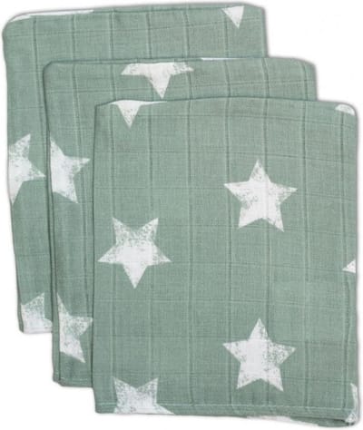 Briljant Robin Stone Green Hydrofiel Washandjes 3 stuks 60R