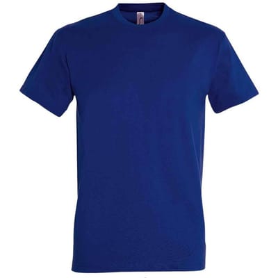 SOLS Unisex Imperial Zwaar T-shirt voor volwassenen (Ultramarijn)