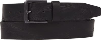 Presly & Sun Heren - Leren riem - Zwart - 85cm
