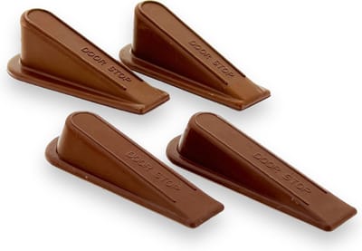 Rubberen Deurstopper Deurwig antislip Set van 4 Stuks
