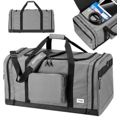 Monzana Reistas - Schouderriem 90L 70x35x35cm – Antraciet