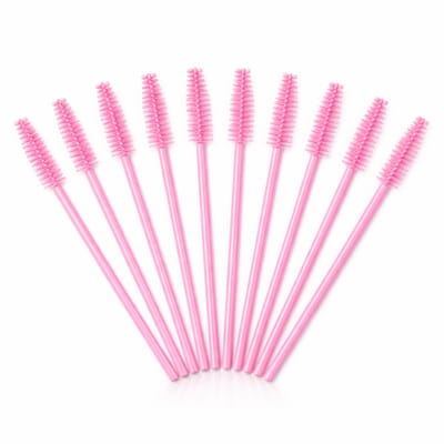 Guardian Beauty Wimper Borstels - Wegwerp Mascara Wand - Wimperapplicators - 75 stuks - Roze - Wimper Extensions