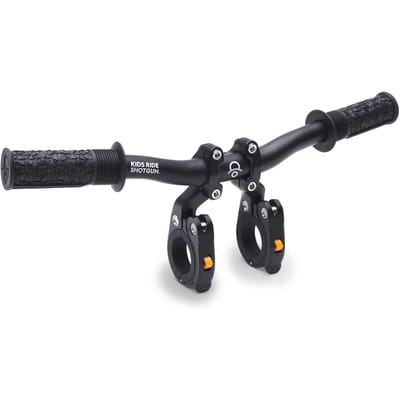 Shotgun Pro 2.0 Combo Voorste Kinderzitje Voor De Fiets Zwart Jongen